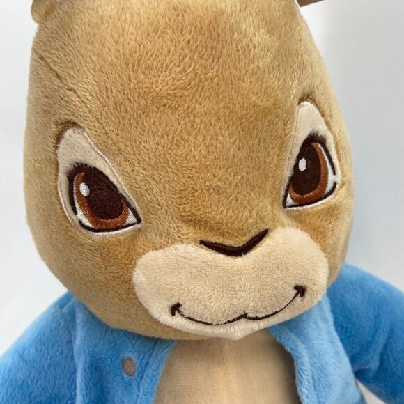 Nickelodeon Peter Rabbit Plush Stuffed Animal Cuddle Pillow Blue Shirt 18 Inch - Picture 3 of 14